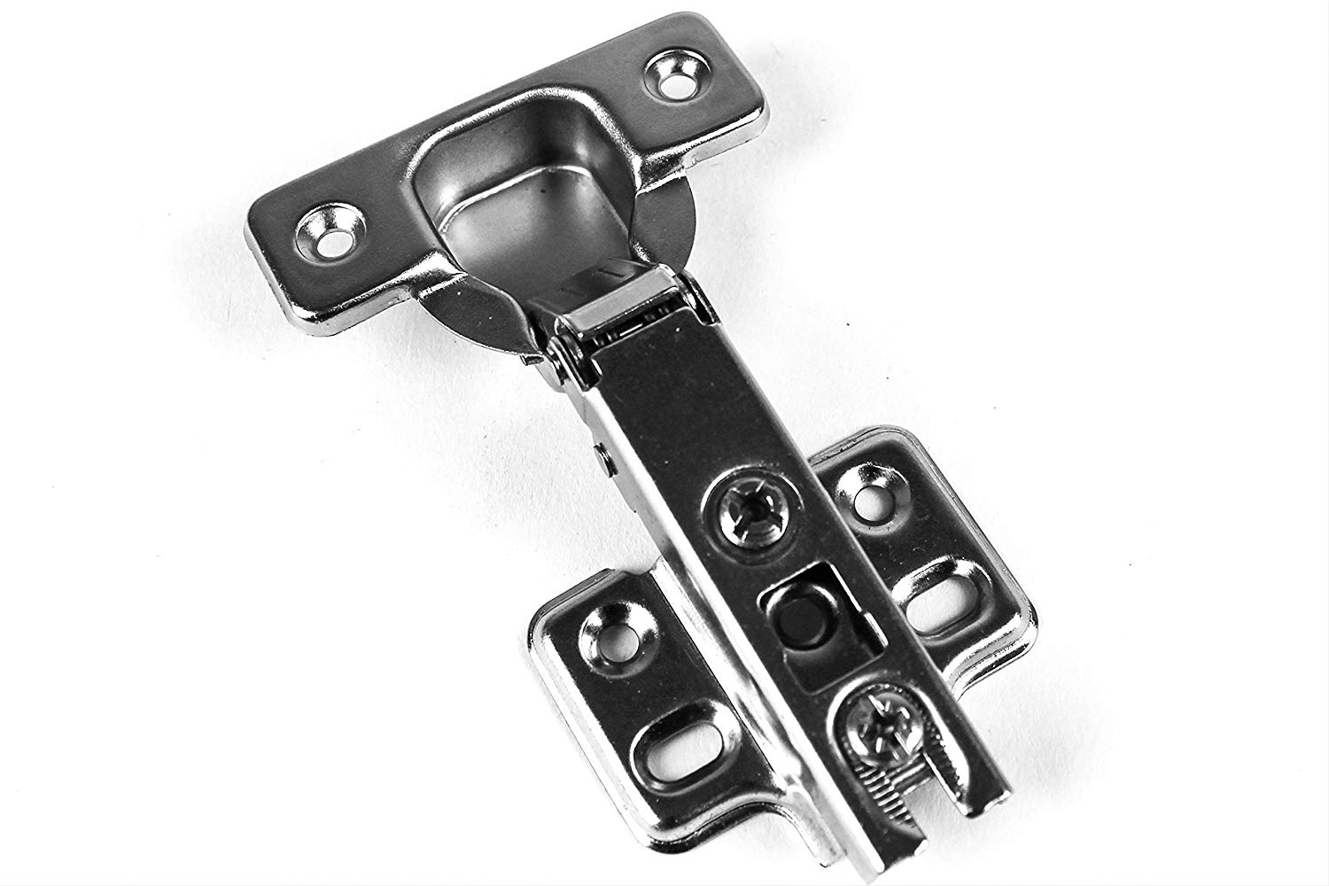 105 Degree Full Overlay Frameless Cabinet Hinge
