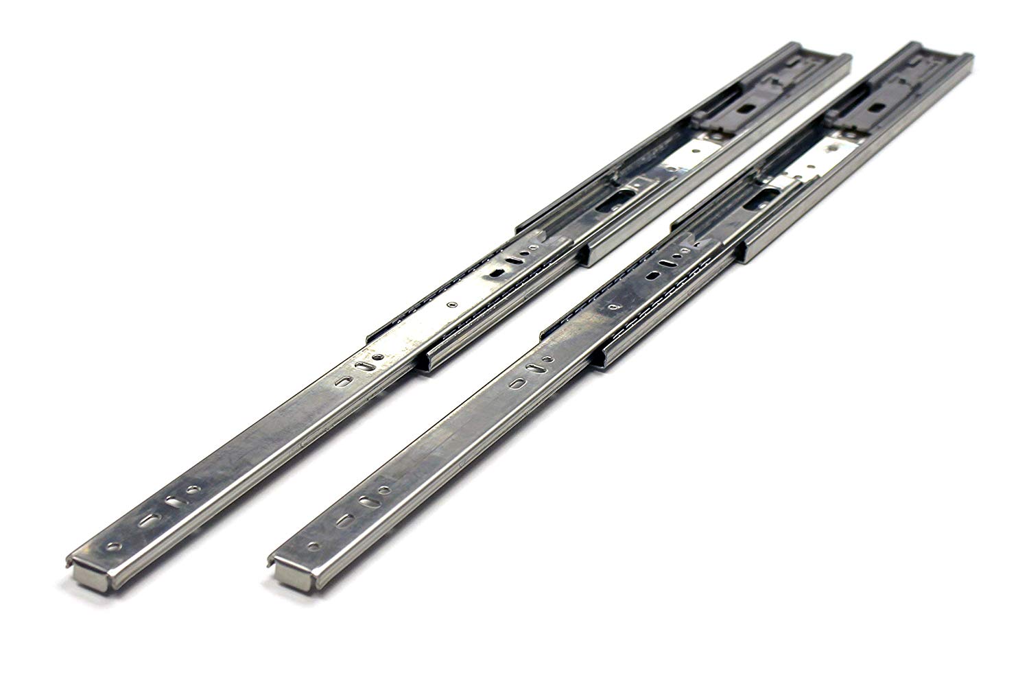 14″ Full Extension Soft Close Ball Bearing Side Mount Drawer Slides