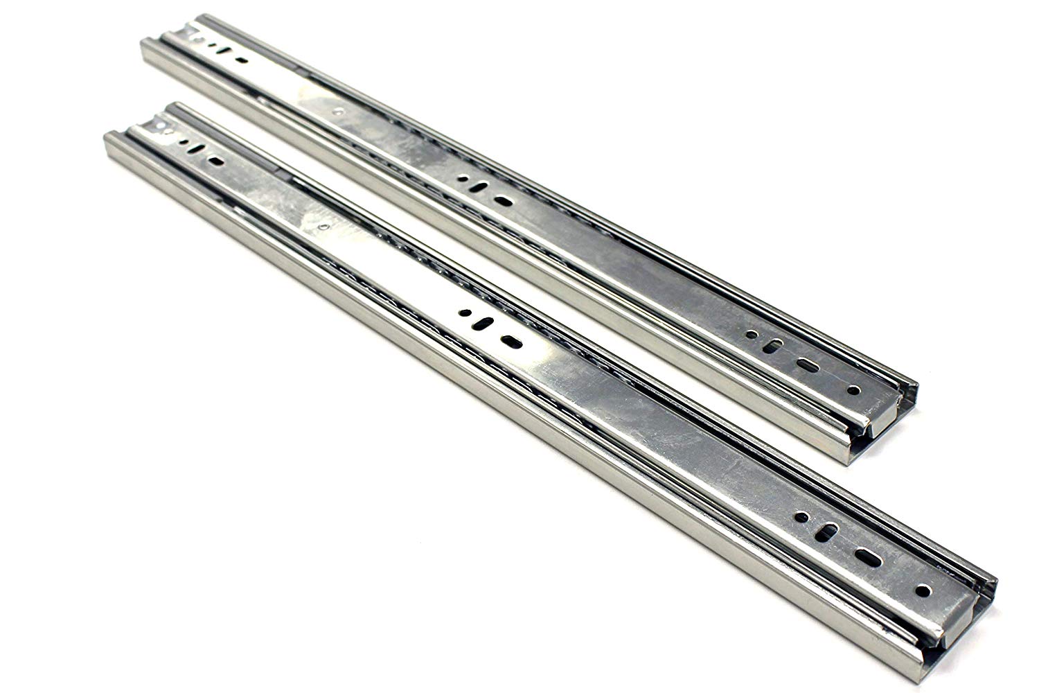 18″ Full Extension Soft Close Ball Bearing Side Mount Drawer Slides