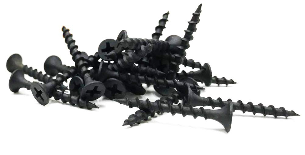 #6-2 1/2″ Contractors Grade Drywall Black Oxide Phillips Drive Wood Screws