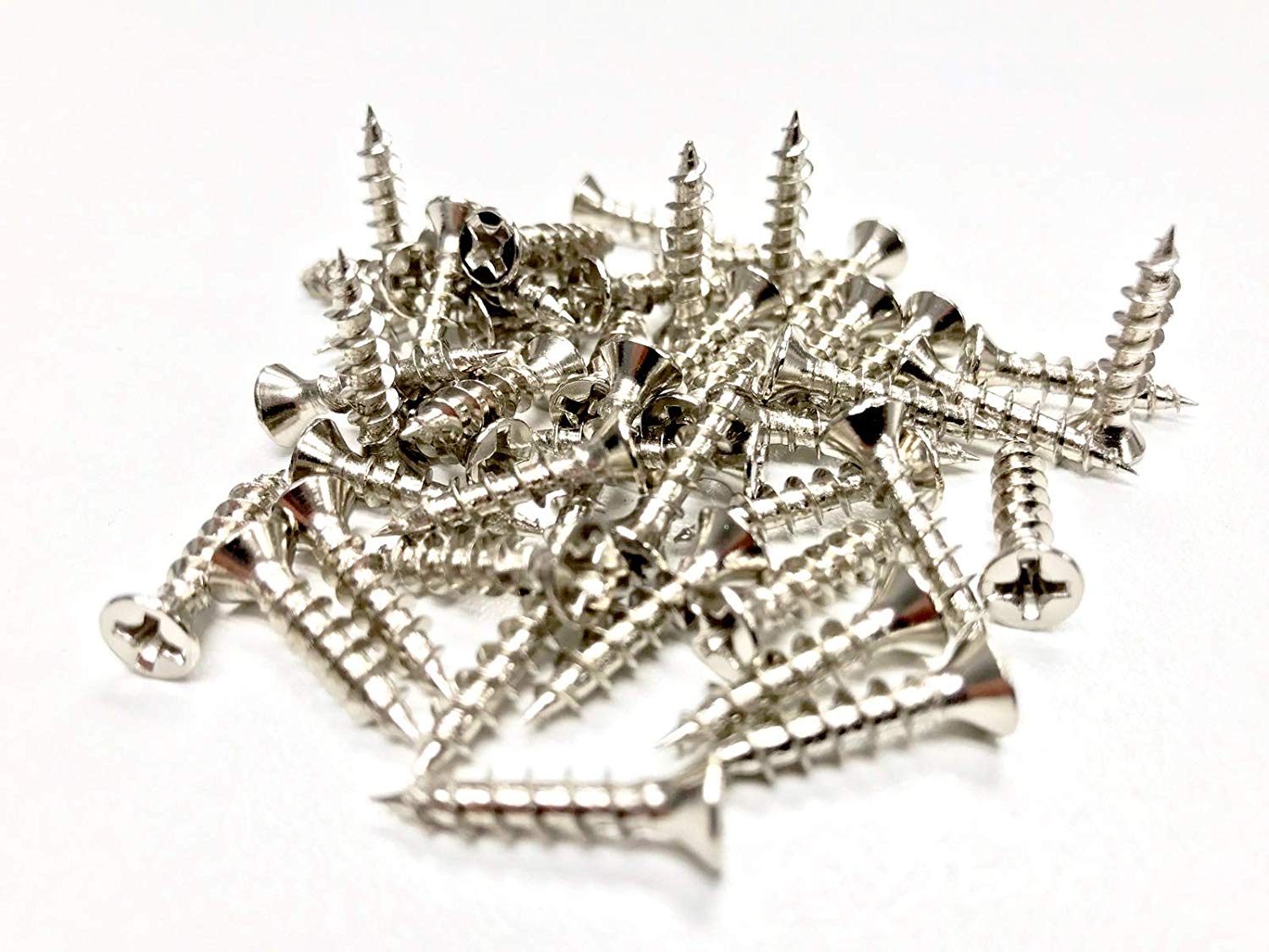 #6-3/4″ Drywall Brushed Nickel Phillips Drive Wood Screws