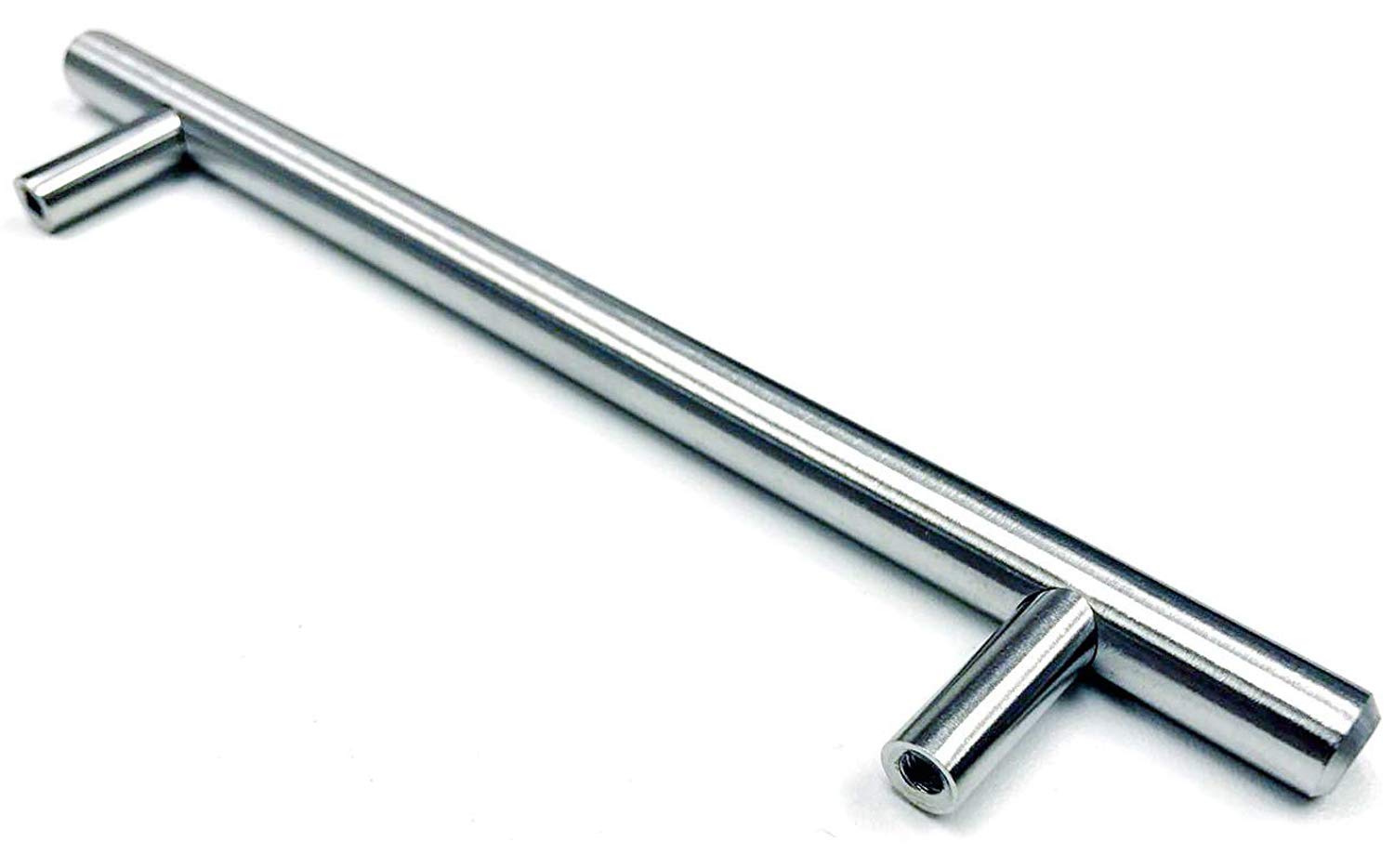 Length 7 1/2″ Hole Centers 5″ – Brushed Nickel Drawer Pulls Cabinet Door Handles